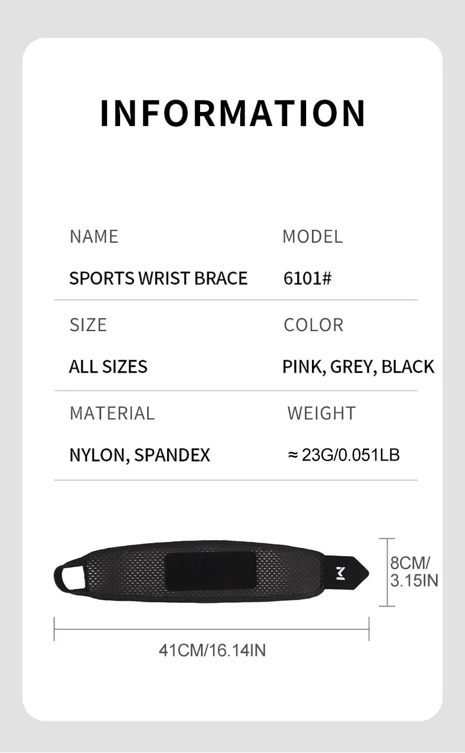WRIST WRAPS